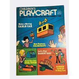 Childrens  Playcraft Magazine Vintage Sept 1977 Issue